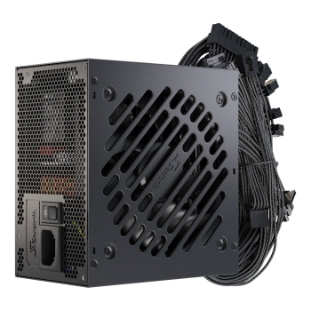 850W Seasonic CORE BC-850 ATX3.1 (schwarz, 1x 12-Pin High Power GPU, 3x PCIe, 850 Watt)
