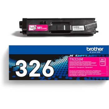 Preview: Brother Toner TN-326M Magenta bis zu 3.500 Seiten nach ISO 19798