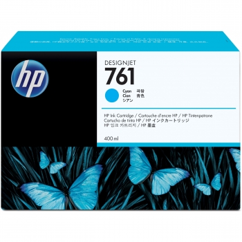HP 761 Original Tinte cyan Standardkapazitt 400ml 1er-Pack