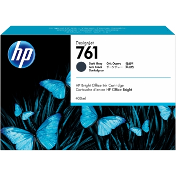 HP 761 Original Tinte dunkel grau Standardkapazitt 400ml 1er-Pack