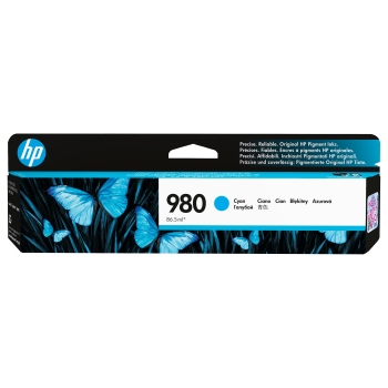 HP 980A Original Tinte cyan Standardkapazitt 86.5ml 6.600 Seiten 1er-Pack Office jet Enterprise