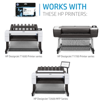 Preview: HP Tinte 730 P2V70A Gelb