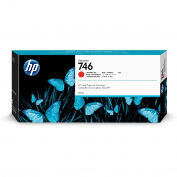 HP Tinte 746 P2V81A Rot Chrom