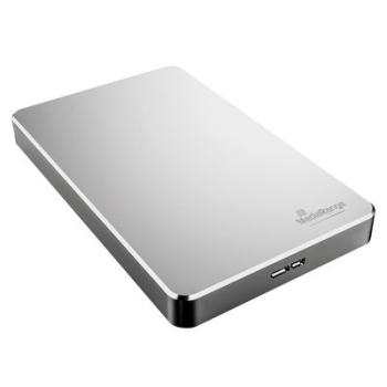 MediaRange ext. Festplattenlaufwerk USB 3.0 HDD 1TB silber