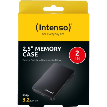 Preview: 2.5 2TB Intenso Memory Case USB 3.0 black