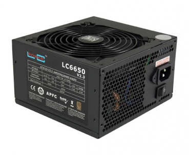 LC-Power Netzteil 650W LC6650 12cm (80+Bronze)