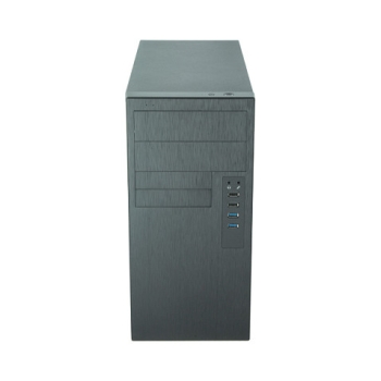 Preview: Mini 350W Chieftec Elox Serie HO-11B-350GPB mit 350W Netzteil