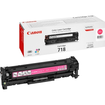 Canon Toner 718M Magenta bis zu 2.900 Seiten gem. ISO 19798
