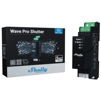 Preview: Shelly Relais Wave Hutschiene Pro Shutter Relais Rollladenaktor Z-Wave