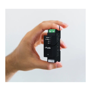 Preview: Shelly Relais Wave Hutschiene Pro Shutter Relais Rollladenaktor Z-Wave