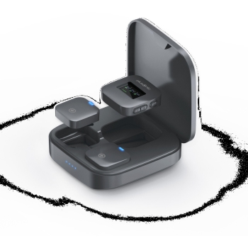 Preview: Plusonic Wireless Mikrofone Kit PS-TDS8 USB Type C/Lightning/3.5mm Klinke WiFi-Micro *ALLTRAVEL*