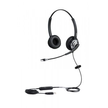 Plusonic USB Headset 8.2MS binaural. NC. Wideband