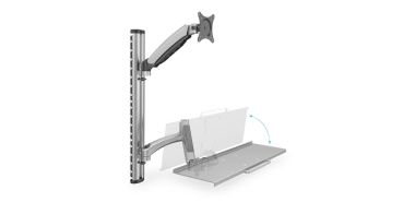 Preview: DIGITUS WAH 17-27 1TFT        2Gelenke    silber  Max. 6KG