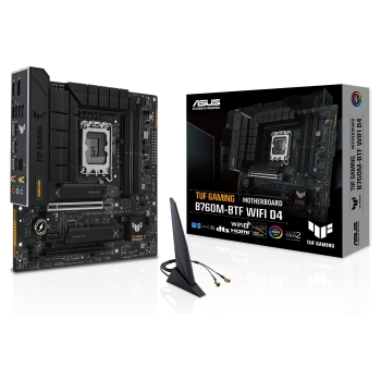 1700 ASUS TUF B760M-PLUS GAMING BTF mATX D4