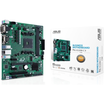 AM4 ASUS PRO A520M-C II/CSM mATX D4