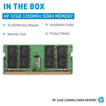 Preview: 32GB HP 3200 MHz Arbeitsspeicher