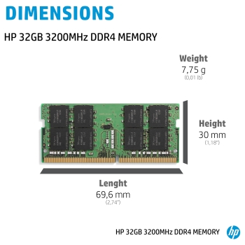 Preview: 32GB HP 3200 MHz Arbeitsspeicher