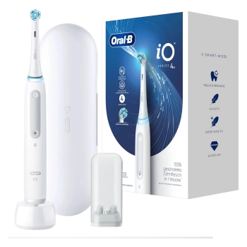 Oral-B iO Series 4 *Quite White* mit Reiseetui