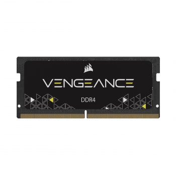 SO DDR4  16GB PC 2400 CL16 CORSAIR VENGEANCE Black retail