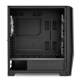 Midi Sharkoon TG7M RGB Black