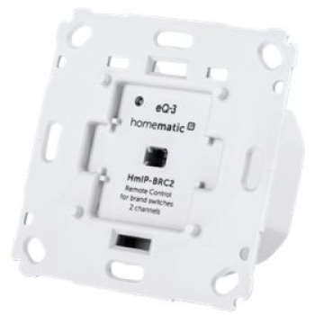 Homematic IP Wandtaster für Markenschalter – 2-fach