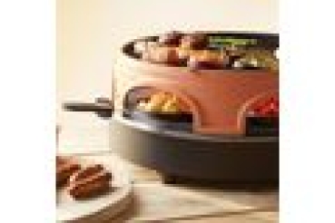 Preview: Emerio Kombi-Pizza Ofen,Pizzarette,Raclette,Grill, 6 Pers.