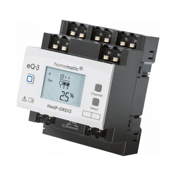 Preview: Homematic IP Dimmaktor für Hutschienenmontage – 3-fach