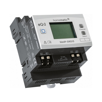 Preview: Homematic IP Dimmaktor für Hutschienenmontage – 3-fach