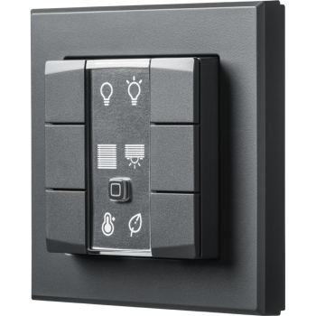 Homematic IP Wandtaster - 6-fach. anthrazit