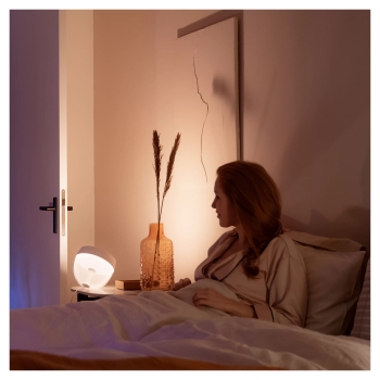 Preview: Philips Hue White & Color Ambiance Iris Tischleuchte Schwarz 570lm