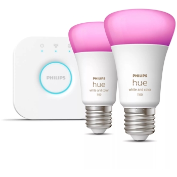 Philips Hue StiWa White & Color Ambiance E27 2er Starter Set