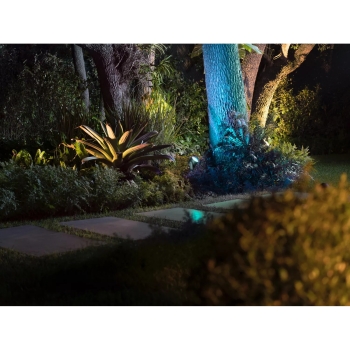 Preview: Philips Hue White & Color Ambiance Lily XL Spot 1 flg. Schwazr Verlängerung