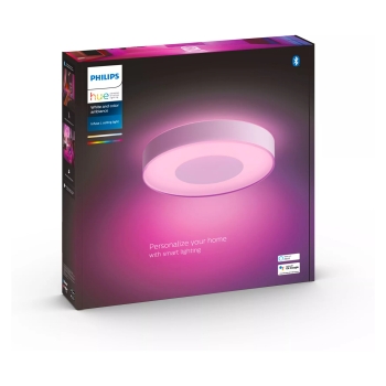Preview: Philips Hue White & Color Ambiance Infuse Deckenleuchte L Weiß 4500lm