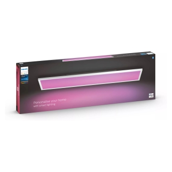 Preview: Philips Hue White & Color Ambiance Surimu Panel 120x30cm Weiß