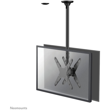 Doppelte Deckenhalterung für Flachbildschirme/Fernseher 32' bis 75 2x 50KG Black Neomounts