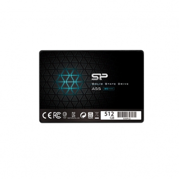 SSD 512GB  Silicon Power 2.5 SATAIII A55 3D Nand TLC