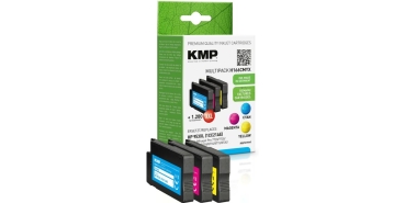 KMP Patrone HP 953XL (1CC21AE) Multip. 2000 S. Hybrid-Chip refilled