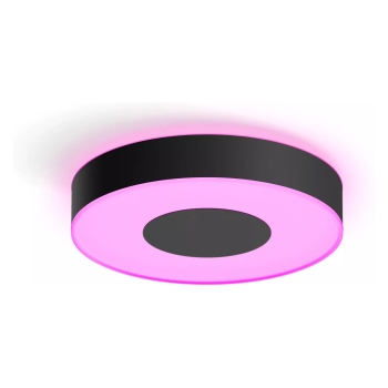 Philips Hue White & Color Ambiance Infuse Deckenleuchte M Schwarz 2400lm