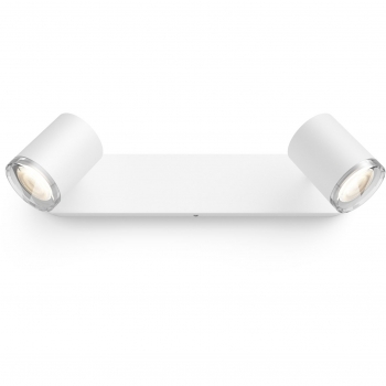 Philips Hue White Ambiance Adore Spot 2 flg. Weiß 2 x 350lm inkl DS