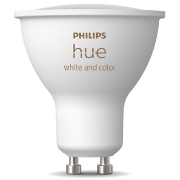 Preview: Philips Hue White & Color Ambiance GU10 Einzelpack 350lm