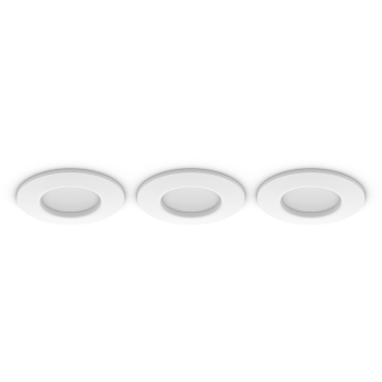 Preview: Philips Hue White & Color Ambiance Slim Recessed 90mm 3er Wei�