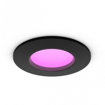 Philips Hue White & Color Ambiance Slim Recessed 90mm Schwarz