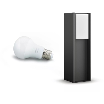 Philips Hue Turaco Sockel Anthr HueWh 800lm