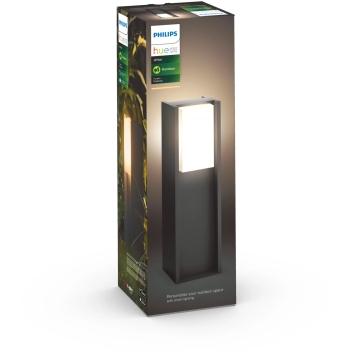 Philips Hue Turaco Sockel Anthr HueWh 800lm