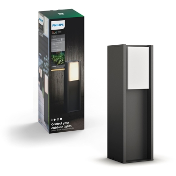 Philips Hue Turaco Sockel Anthr HueWh 800lm