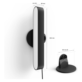 Preview: Philips Hue White&Col. Amb. Play 2x Lightbar schw 2x530lm.