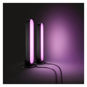 Preview: Philips Hue White&Col. Amb. Play 2x Lightbar schw 2x530lm.