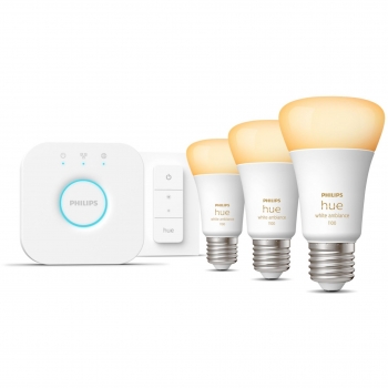 Philips Hue White Ambiance E27 3er Starter Set inkl DS 3x800lm 75W