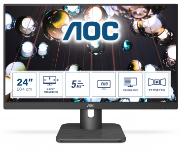 AOC 60,5cm (23,8) 24E1Q    16:09 HDMI+DP IPS  5ms