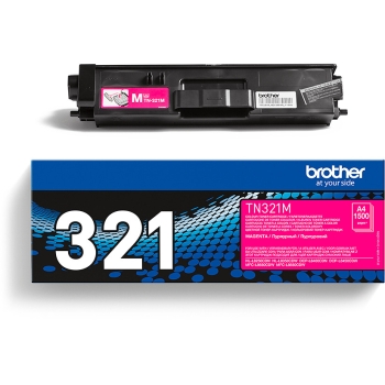 Preview: Brother Toner TN-321M Magenta 1.500 Seiten nach ISO 19798